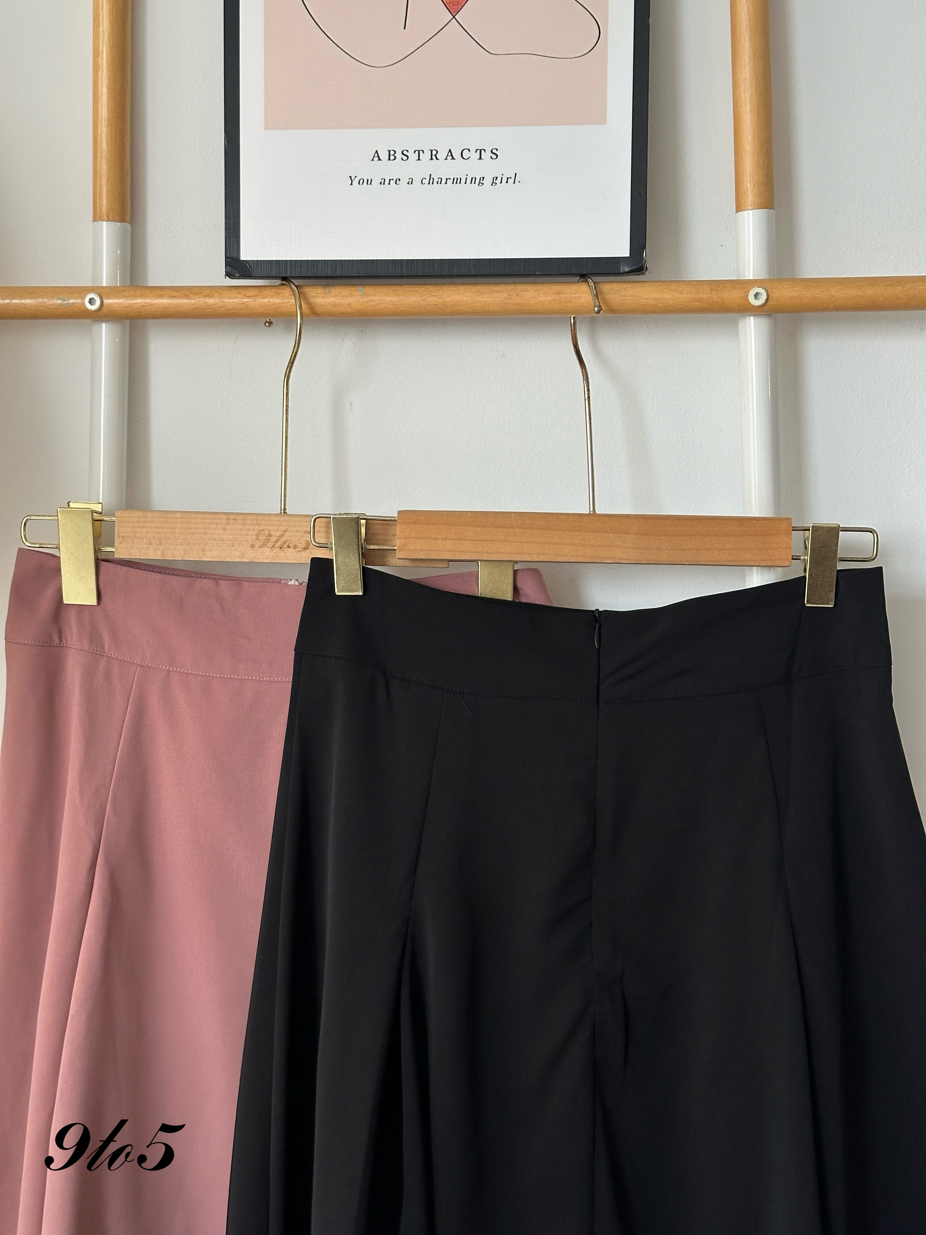 S1794 A Line Long Skirt - 3 Colors