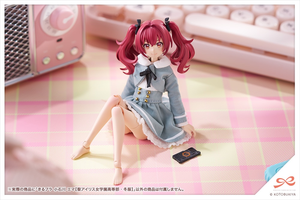 (預訂訂金 $200) (總價 $393) 壽屋 Kotobukiya 創彩少女庭園 小石川艾瑪 [聖愛莉絲金學園高等部‧冬季制服] 模型 (行版) (KO08944) 