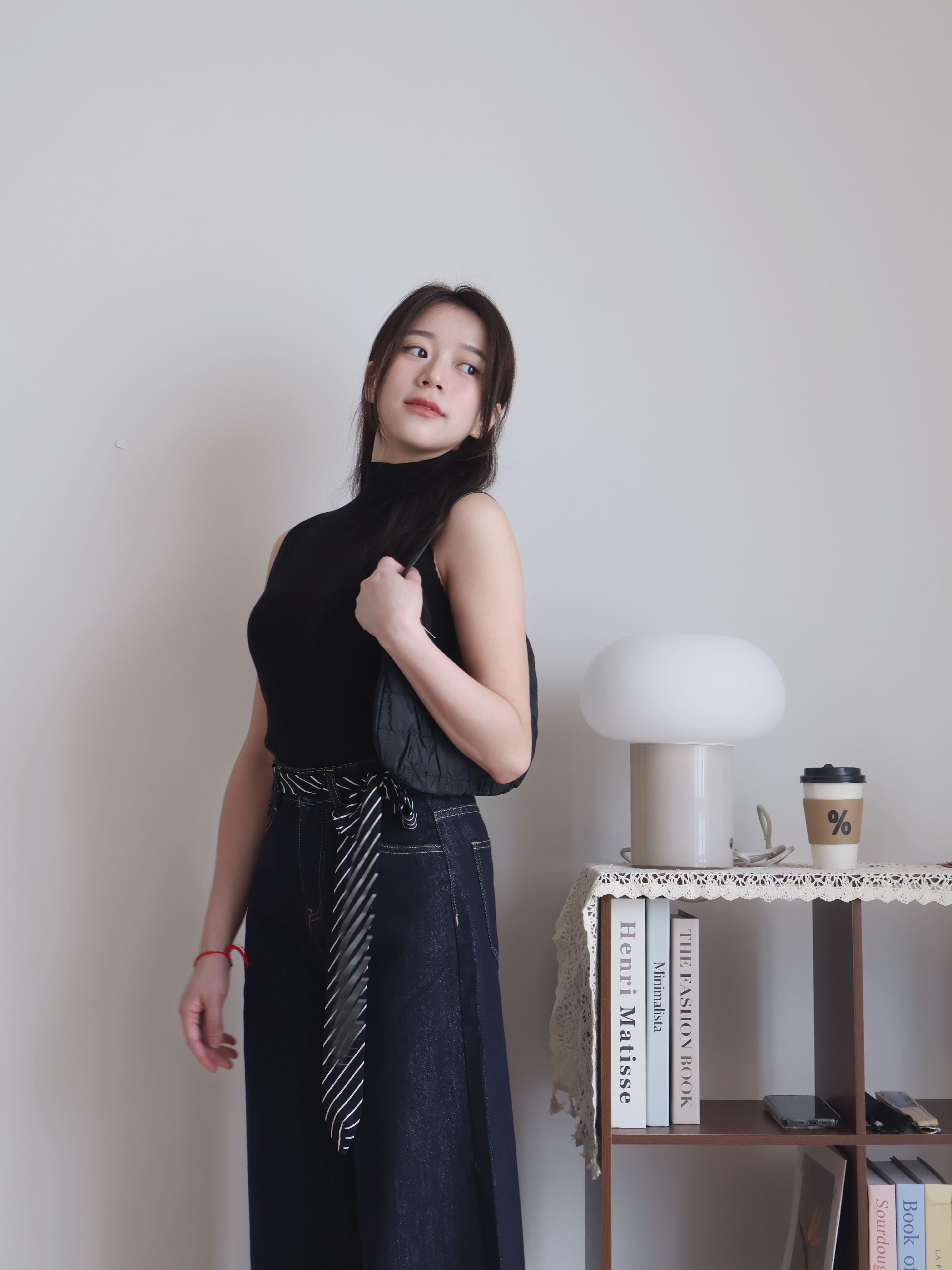 Asher Knitted Top | Black