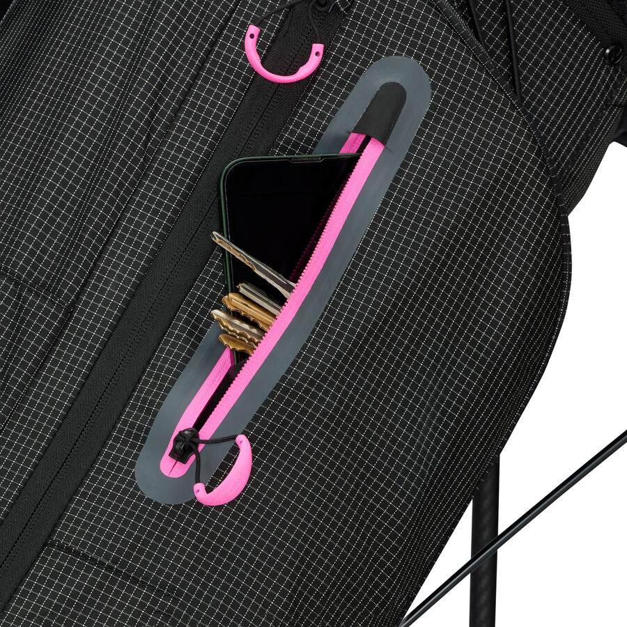 TAYLORMADE SUPER LITE FLEXTECH 輕巧高爾夫球支架包 - 黑粉