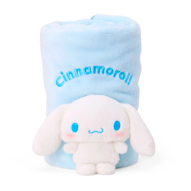 日本版Sanrio立體公仔毛毯 100×70 cm 捲起變身公仔 可當披肩使用