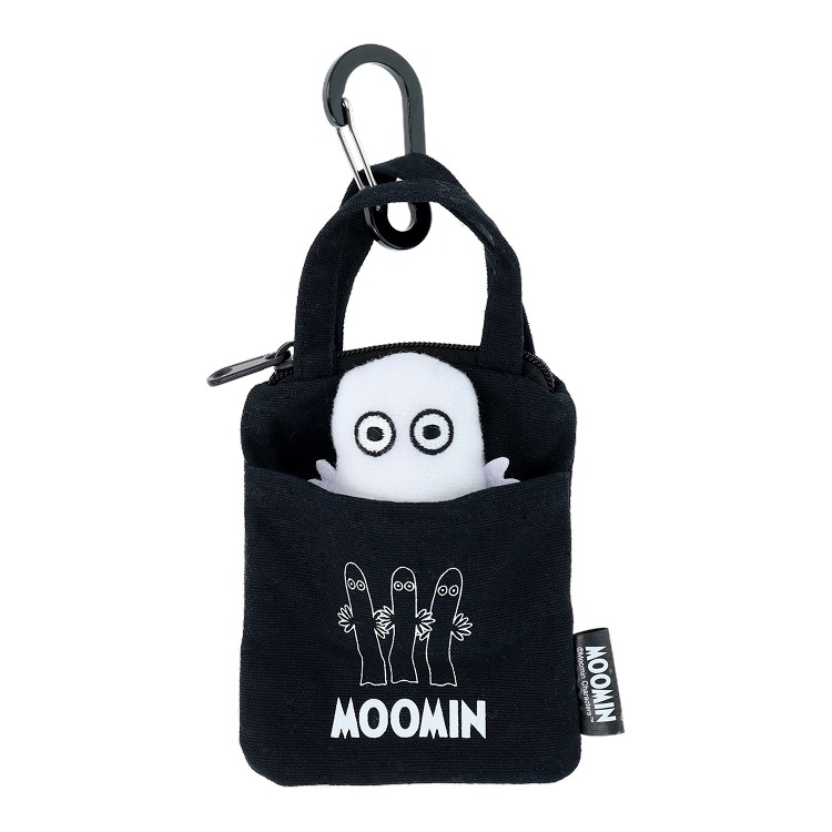 現貨｜樹精 Moomin 姆明 日版 迷你收納袋 連登山扣鎖匙扣 (S8351554)
