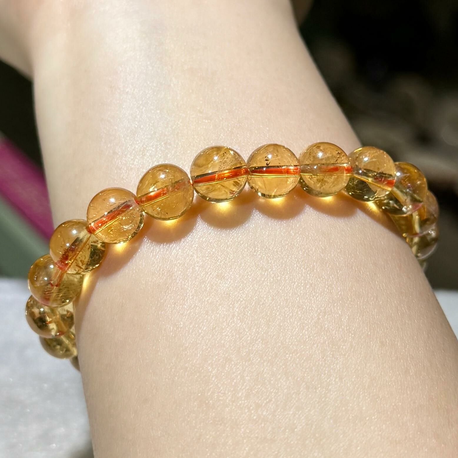黃水晶手串