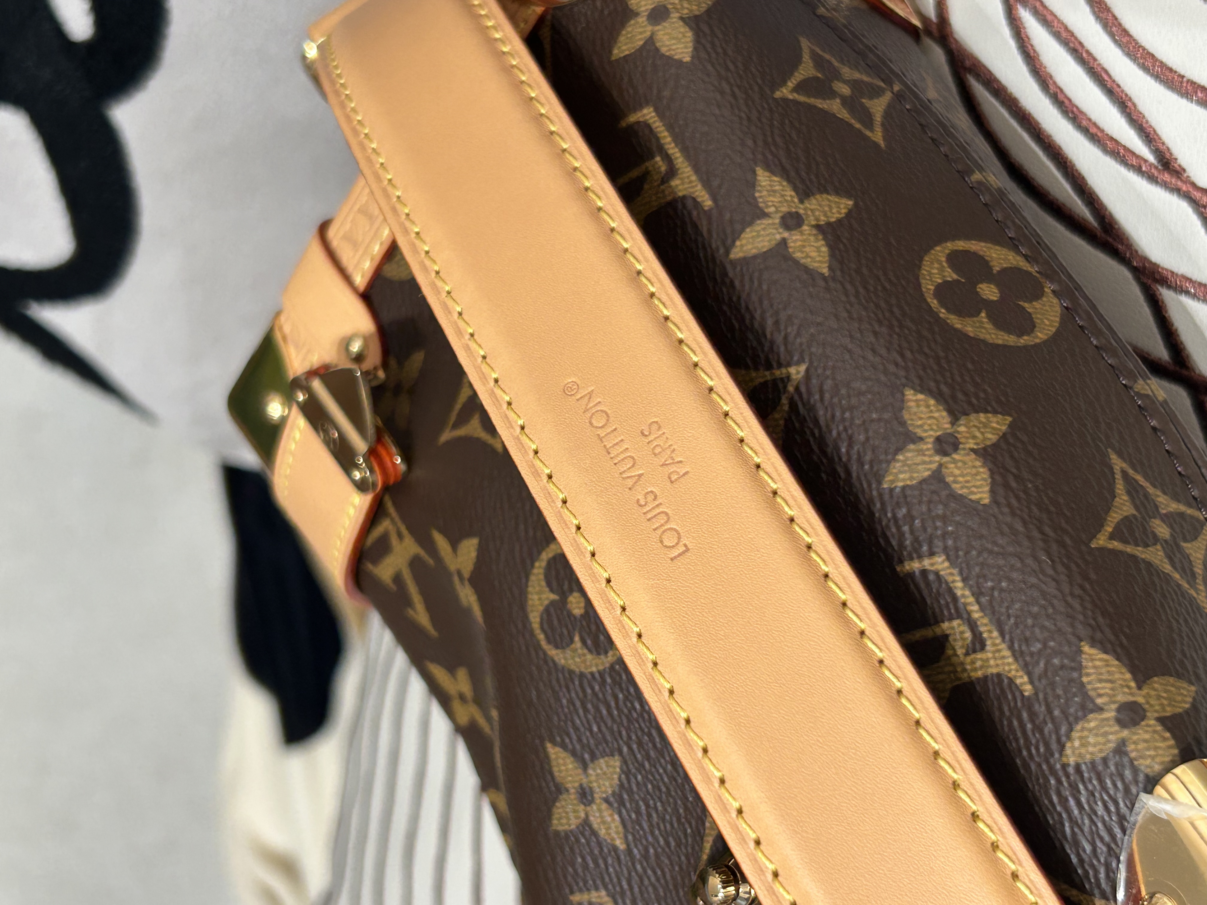 Lv Side Trunk PM M46815 100%Authentic ,98%new ✅Strap ✅dust bag ✅box 