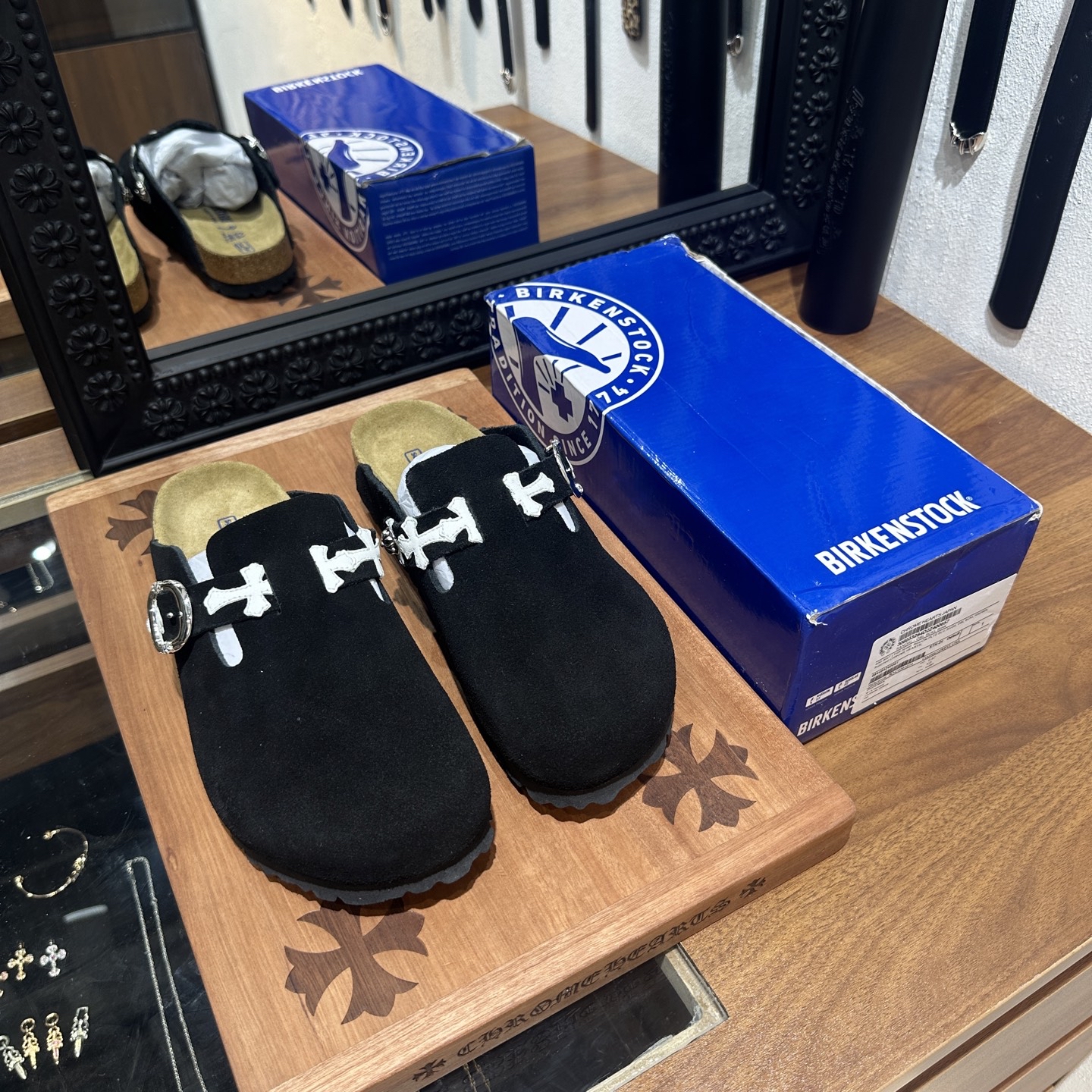Chrome hearts x Birkenstock