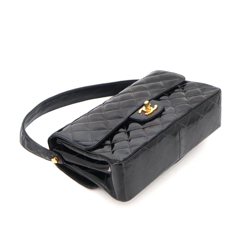 Chanel Matelasse Double Side Top Handle Flap Bag