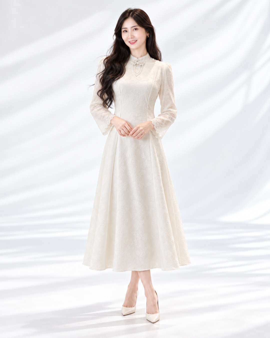 5169 Oriental Grace Two-Piece Set Wear