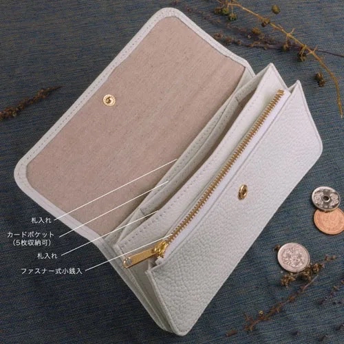 🇯🇵🇯🇵日本製造嘅牛皮極輕長啪鈕銀行現貨🤩🤩