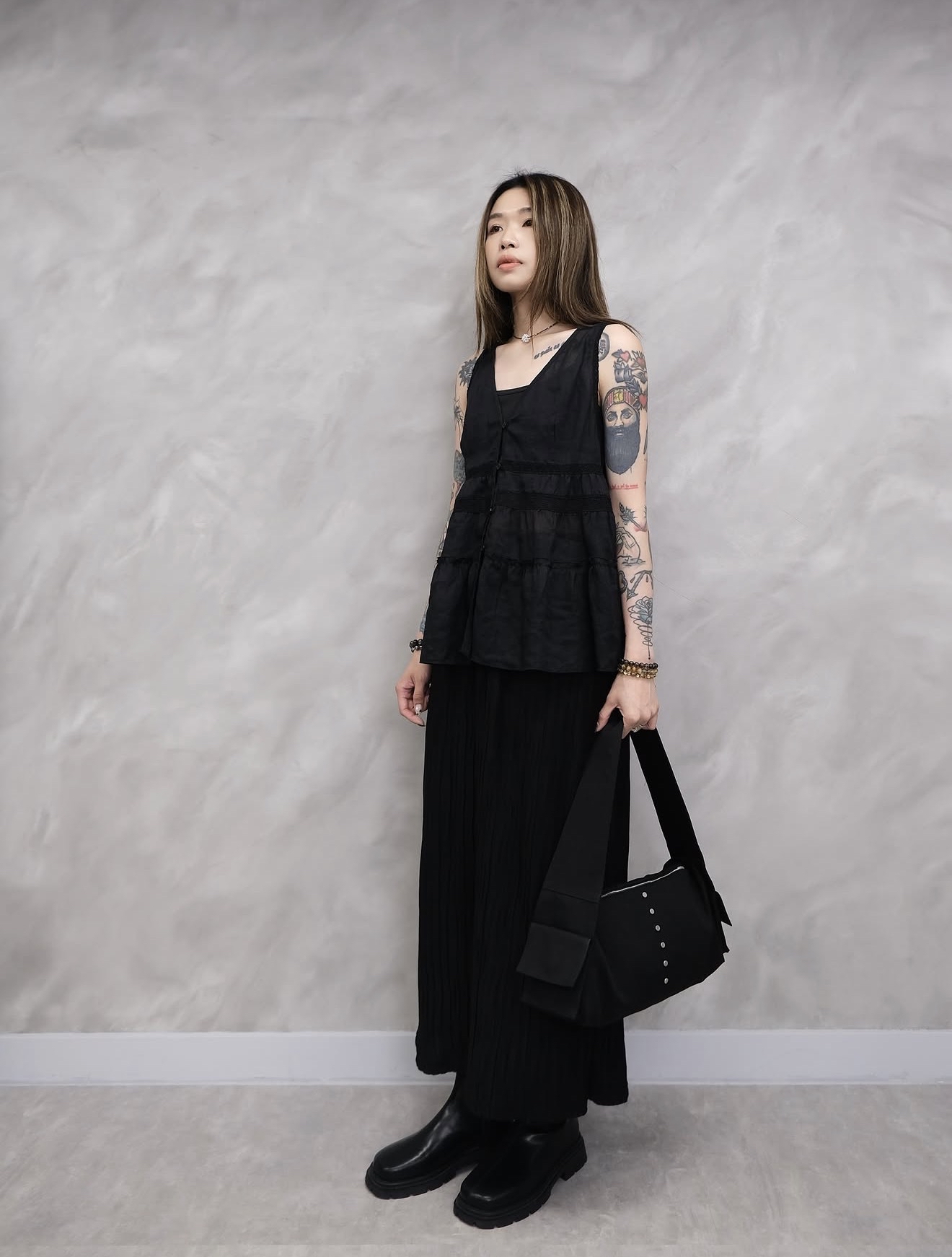Embroidered Vest #top138