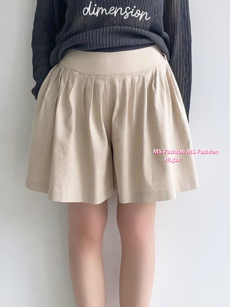 HL321 韓國👖Howluk亞麻靚料裙褲