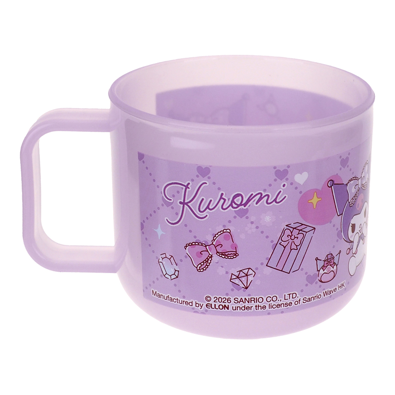 Kuromi 230ml BPA Free Plastic Cup with Lid 膠杯連蓋