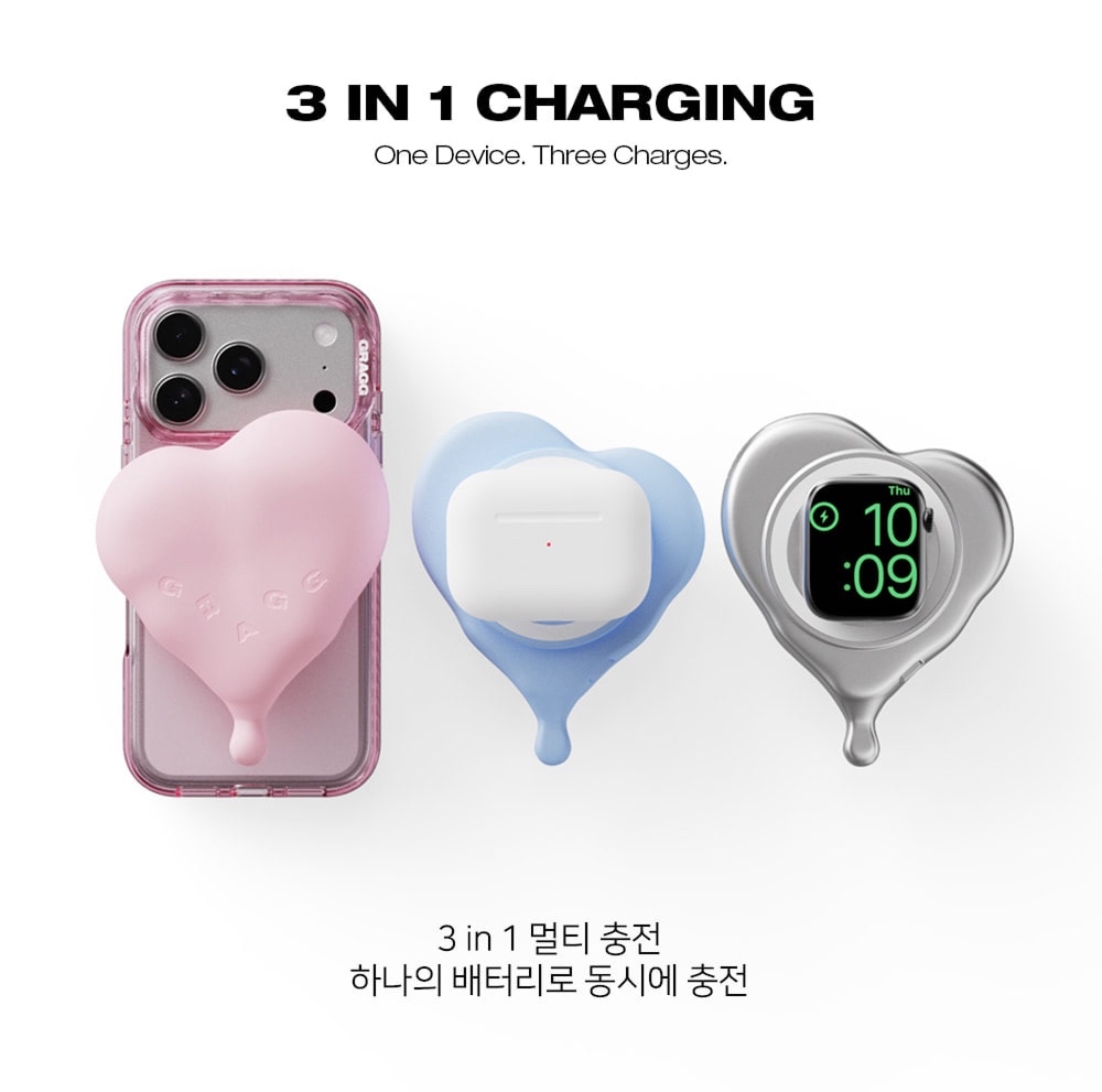🇰🇷韓國直送Flow Heart Power bank (5000mah)