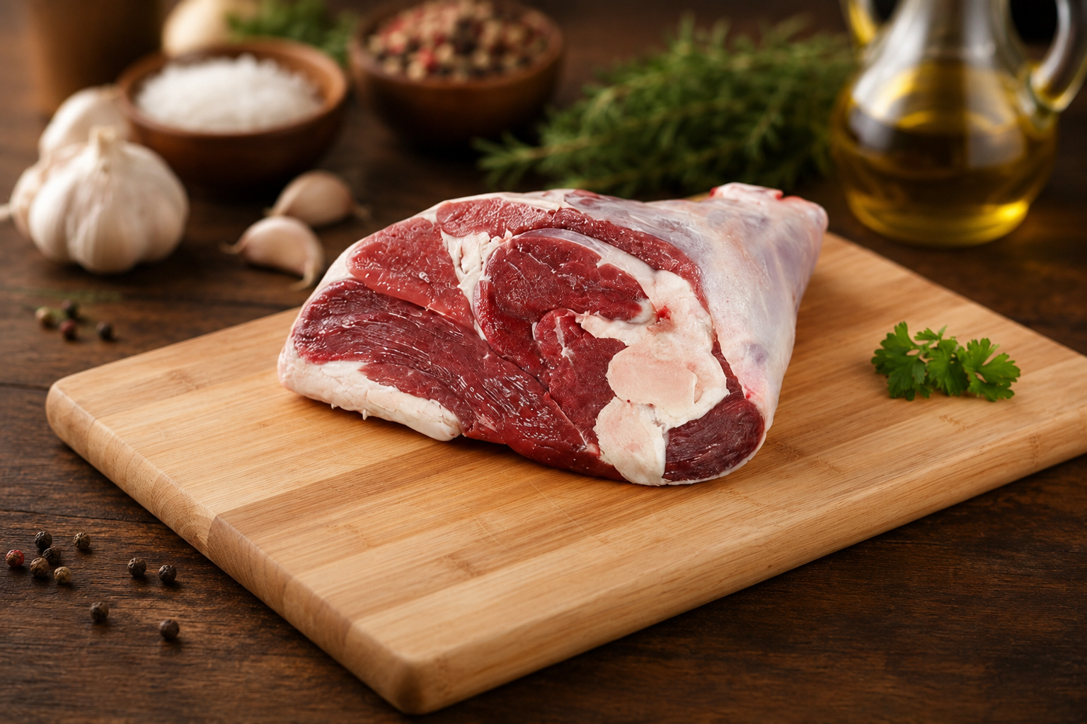 Mutton Boneless Leg Meat 羊後腿肉包