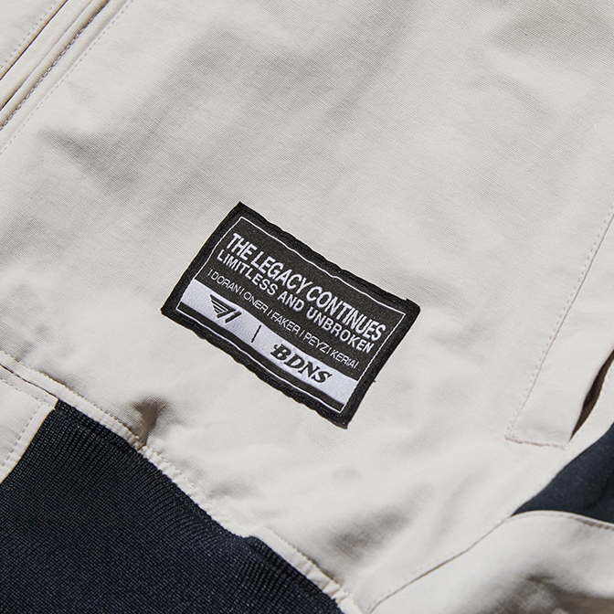 [BDNS x T1] Base Jacket Beige