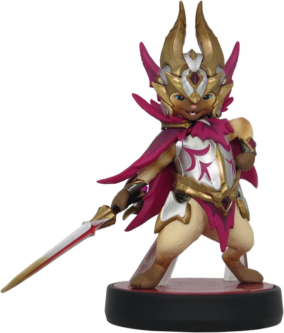  [現貨][amiibo] 艾路 [爵銀龍貓]【魔物獵人崛起 破曉】(魔物獵人系列)  