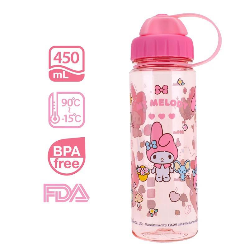 My Melody 450ml BPA Free 膠水樽 (2開口設計)(9-5961-49)