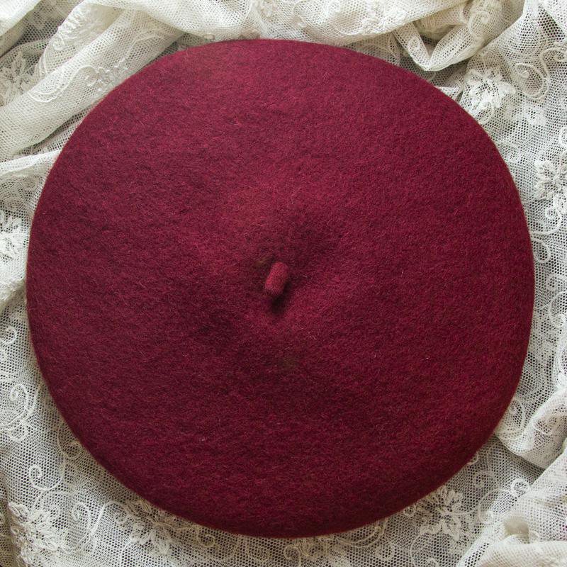 Timeless Woollen Beret Available in different colour