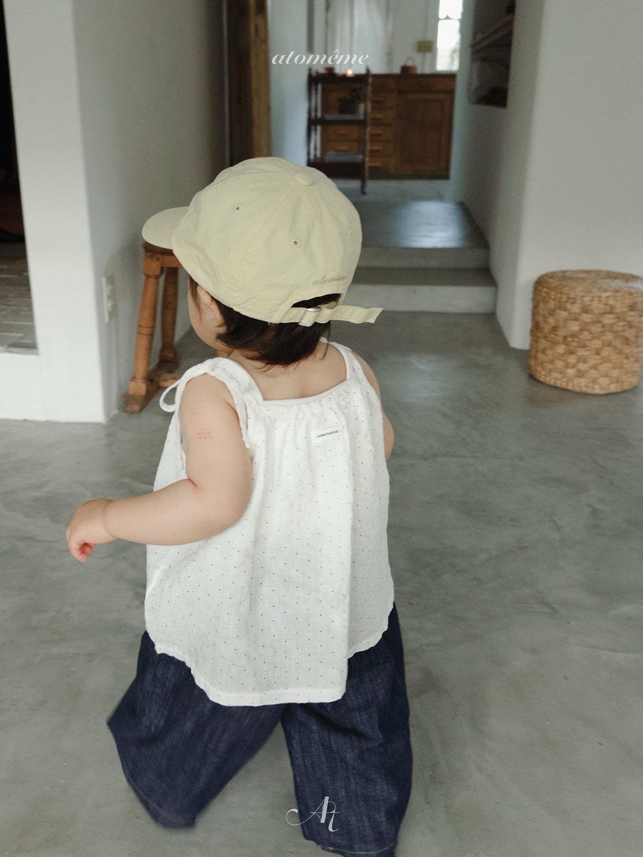 Atomeme | soft denim pants(Black XL100-110)