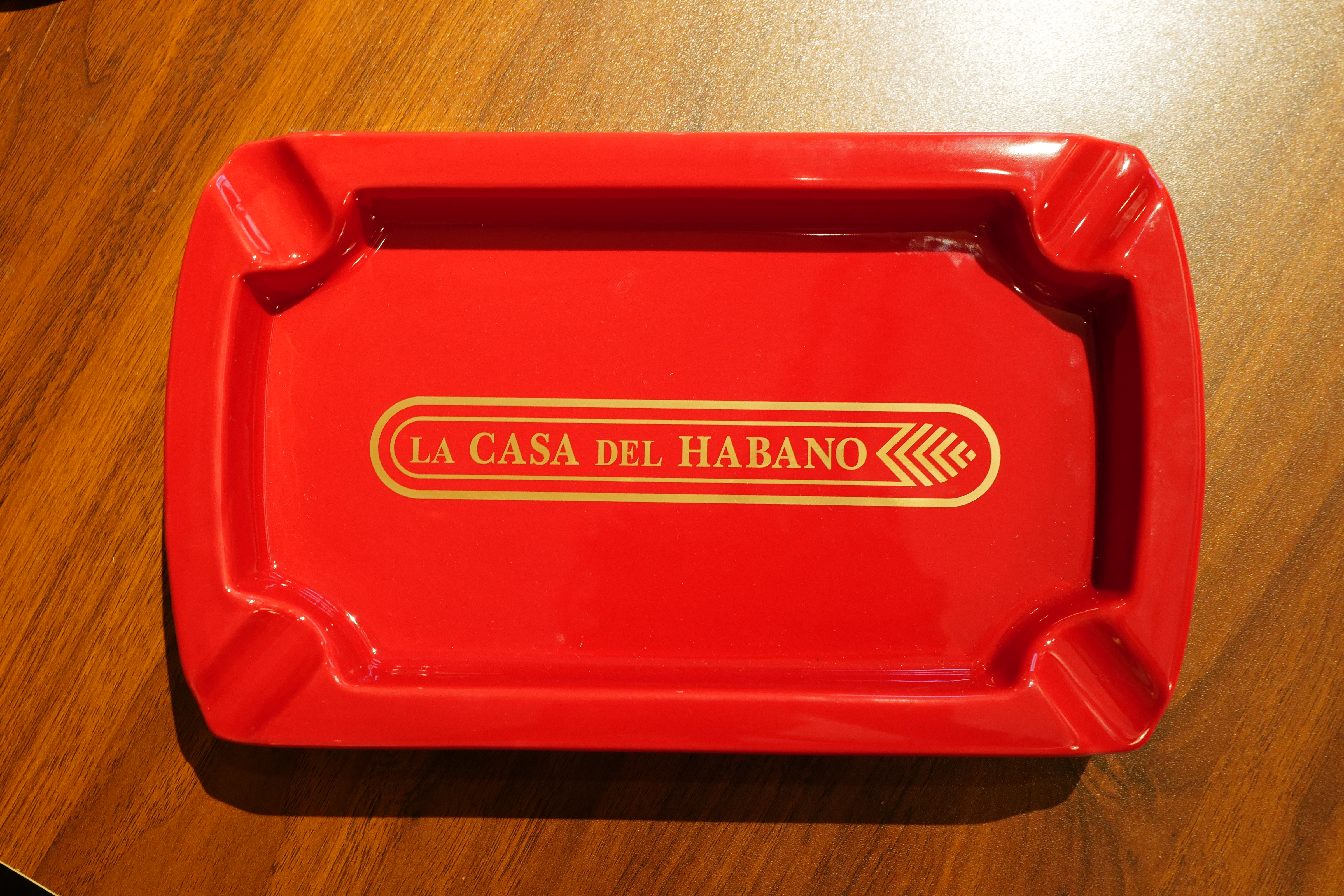 Porcelain Cigar Ashtray with iconic "La Casa Del Habano" Mark