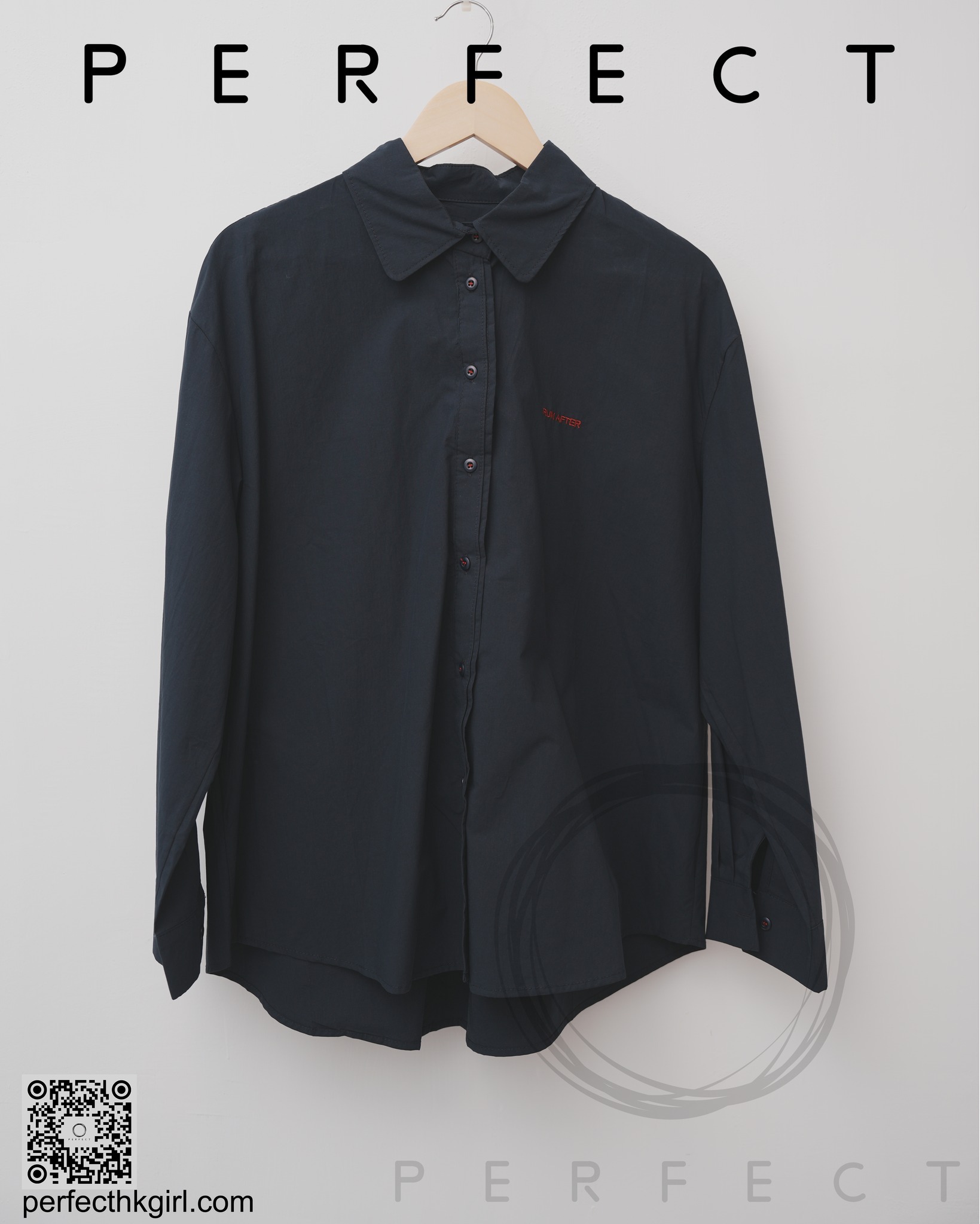 T0008_氣質自帶腰帶隨性上衣（文青藏藍）