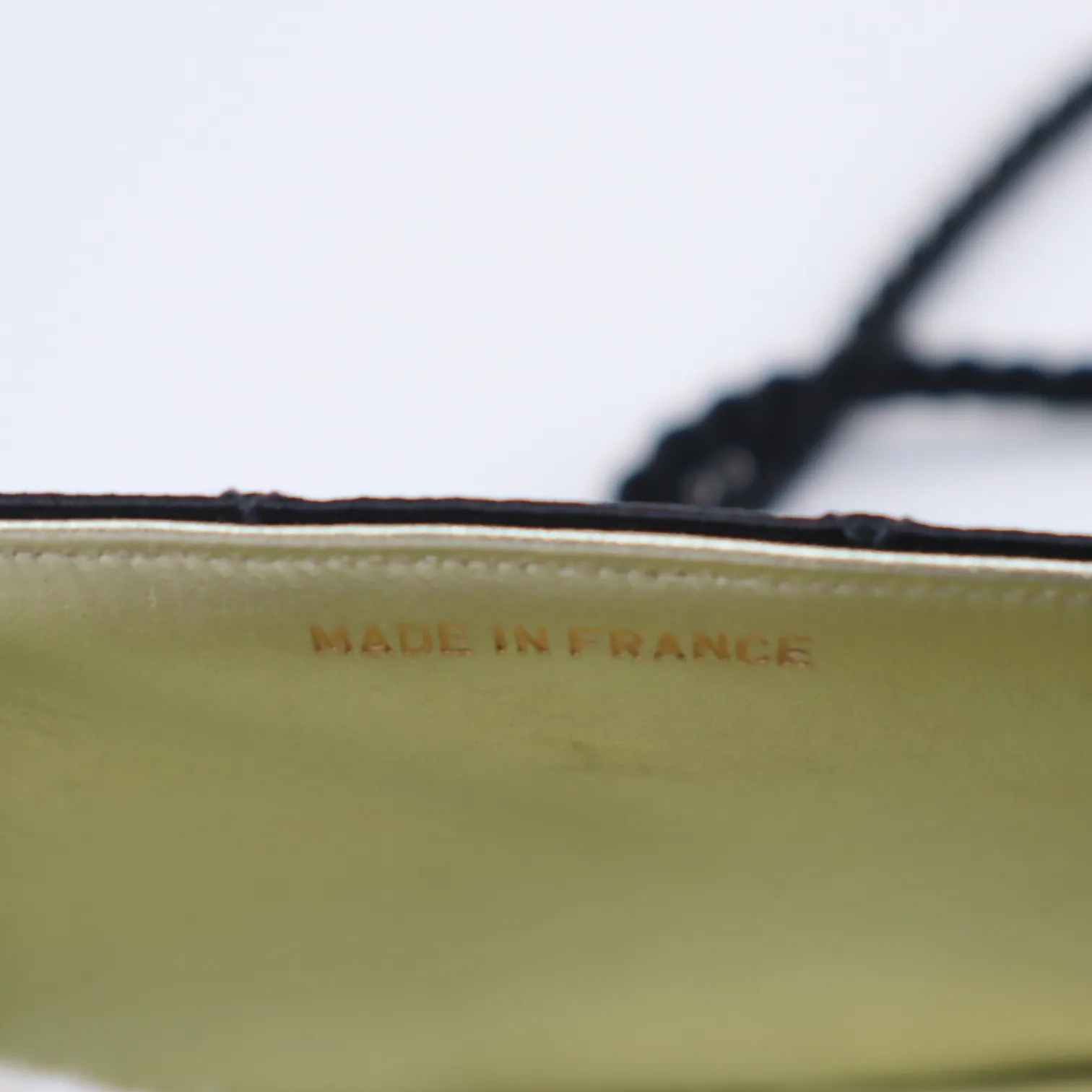 Chanel Vintage Satin Bow Evening Bag