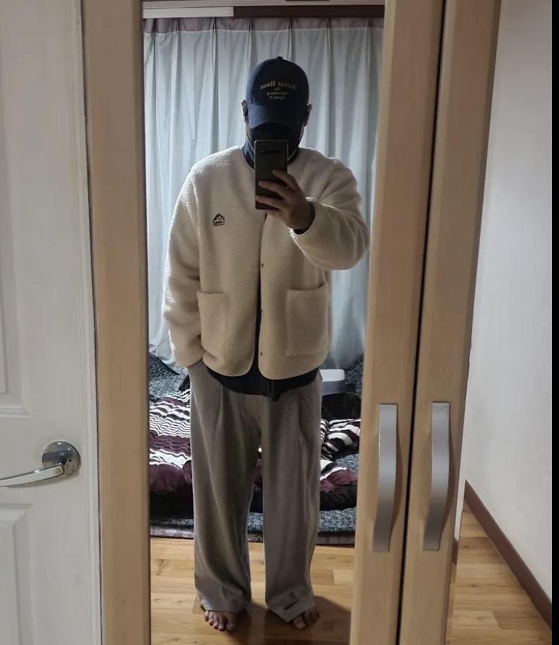 韓國 JEEP 復古山系 保暖 絨毛 開襟外套 6色選擇｜Retro Mountain Cozy Fleece Cardigan
