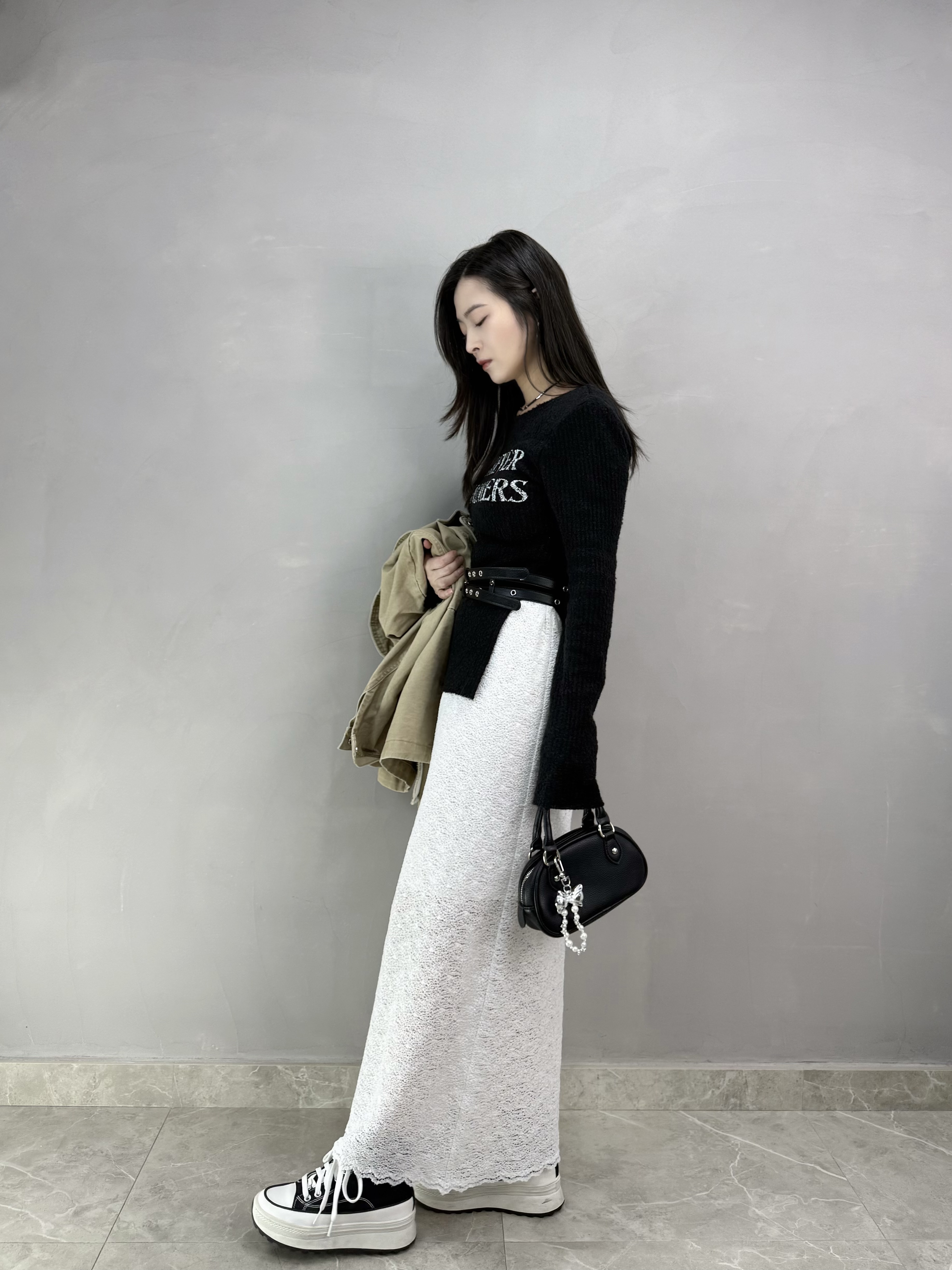 G70 U背字母開叉Tee