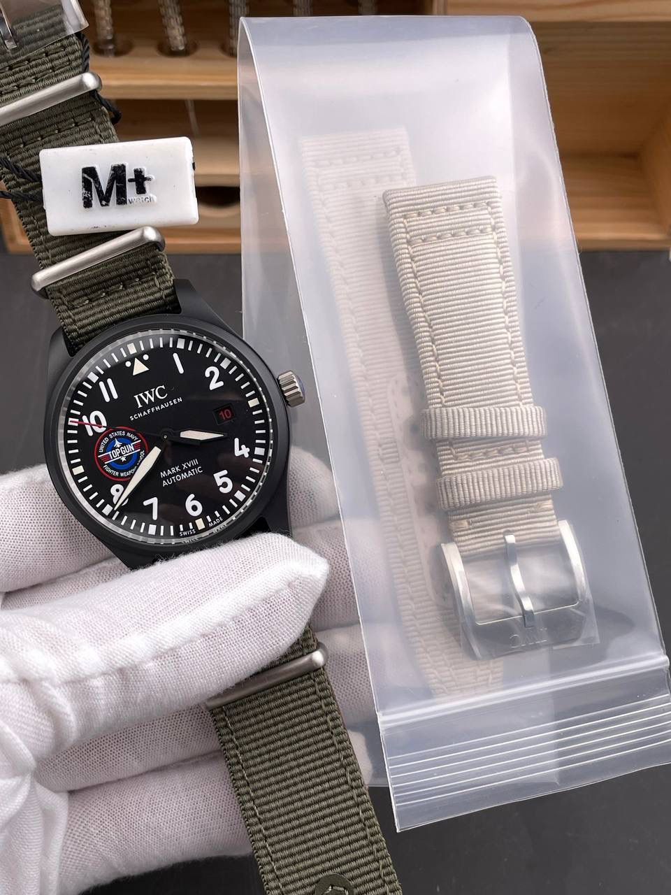 IWC 马克十八 TOP GUN海军空战腕表/41mm/2892机✔️