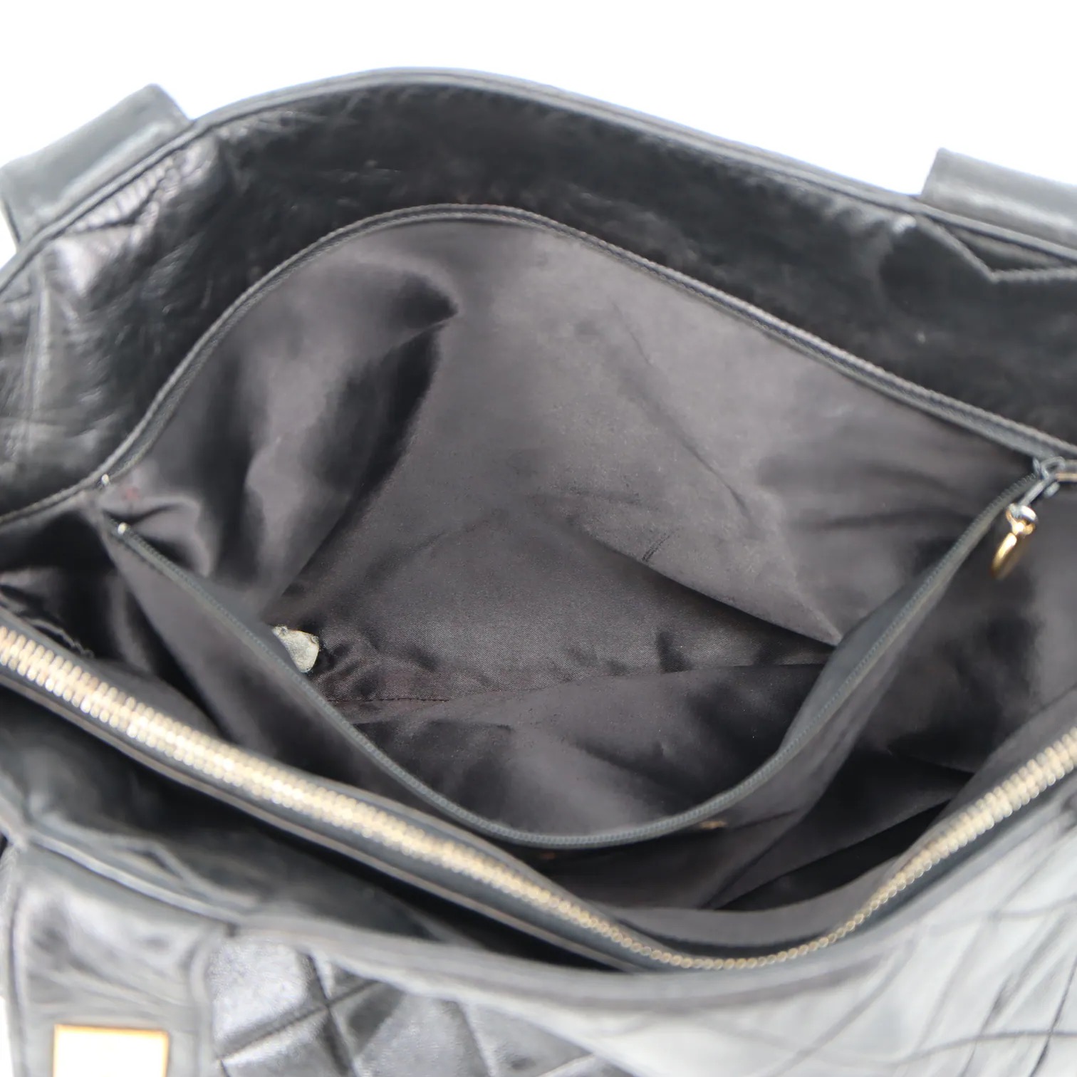Chanel Matelasse Lambskin Shoulder Tote Bag