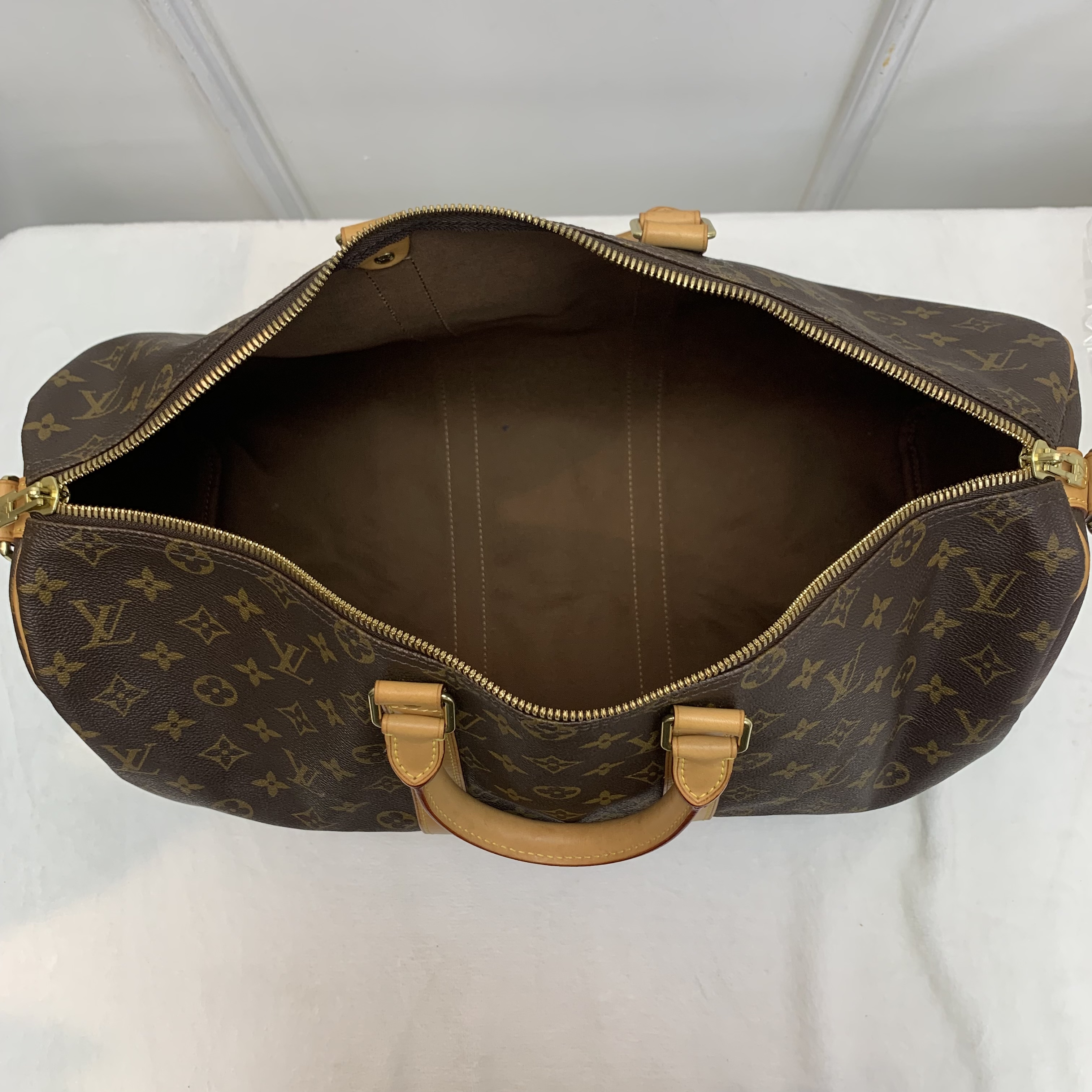Louis Vuitton Monogram Keepall Bandoulière 旅行袋
