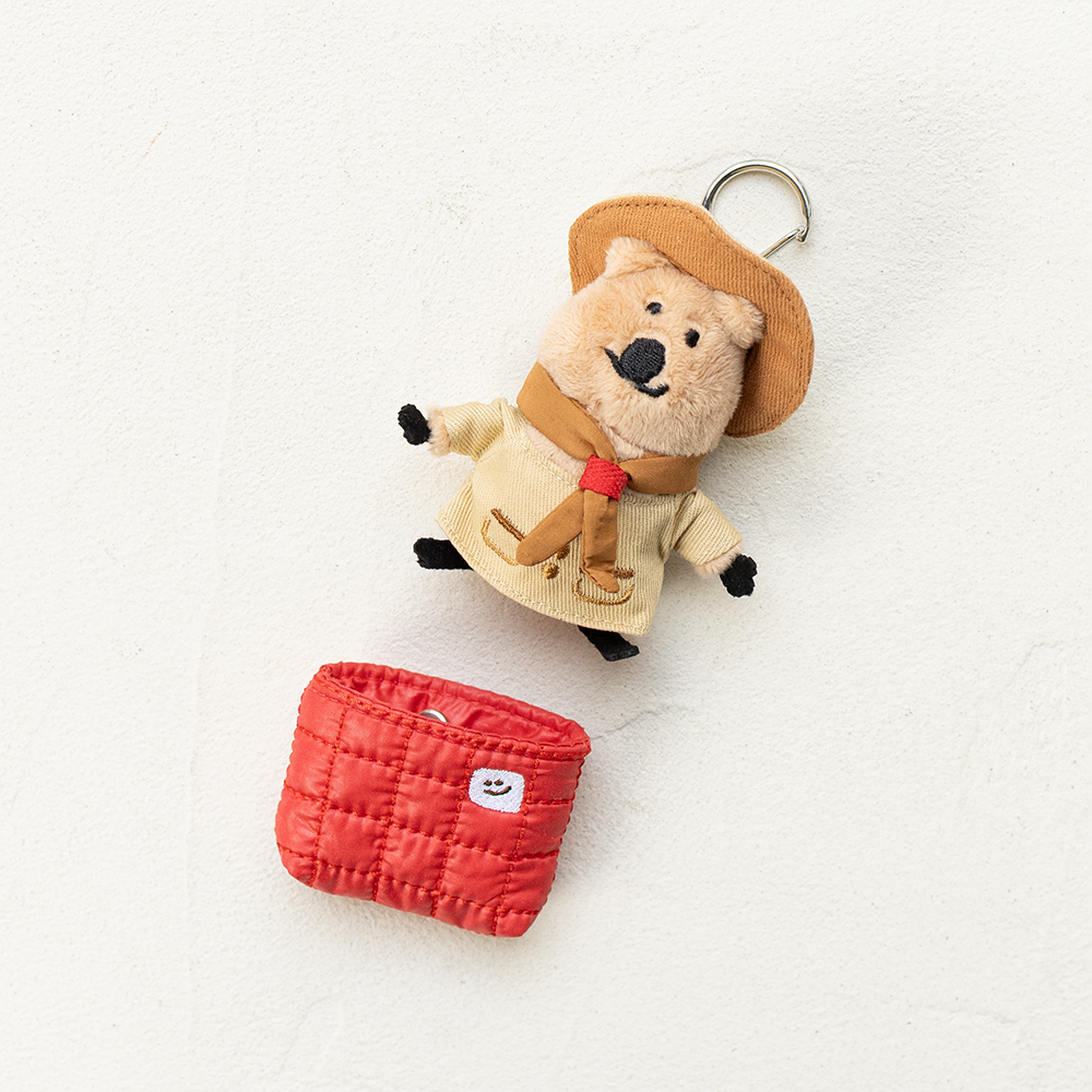 [Dinotaeng] QUOKCAMP Flatfur Keyring (6種)