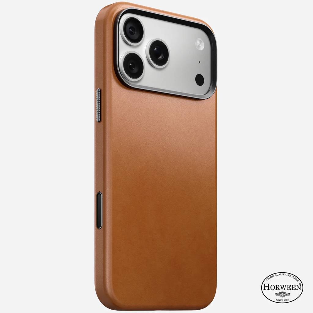 Nomad (Horween)Traditional Leather Case For iPhone18/17Pro 系列