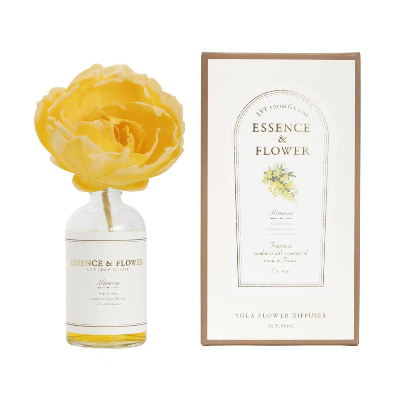 【日本直送】 LVF Sola 法國天然精油 花朵擴香瓶(90mL) ESSENCE & FLEUR 系列