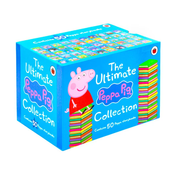 Peppa Pig The Ultimate Peppa Pig Collection 小豬佩奇故事書｜50 books｜Blue Box 藍盒