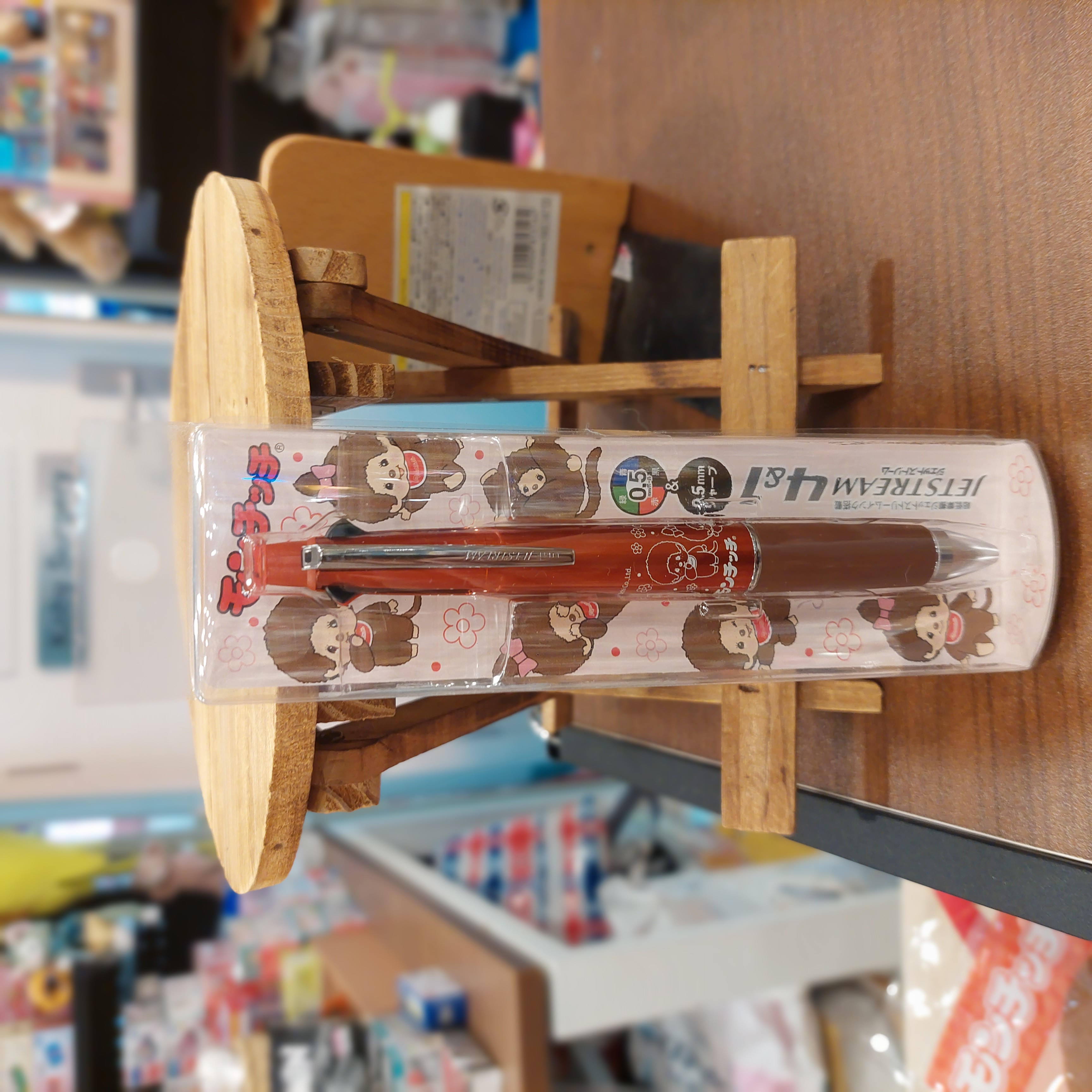 日本 Monchhichi Jetstream 4 + 1 原子筆 鉛芯筆 兩款選