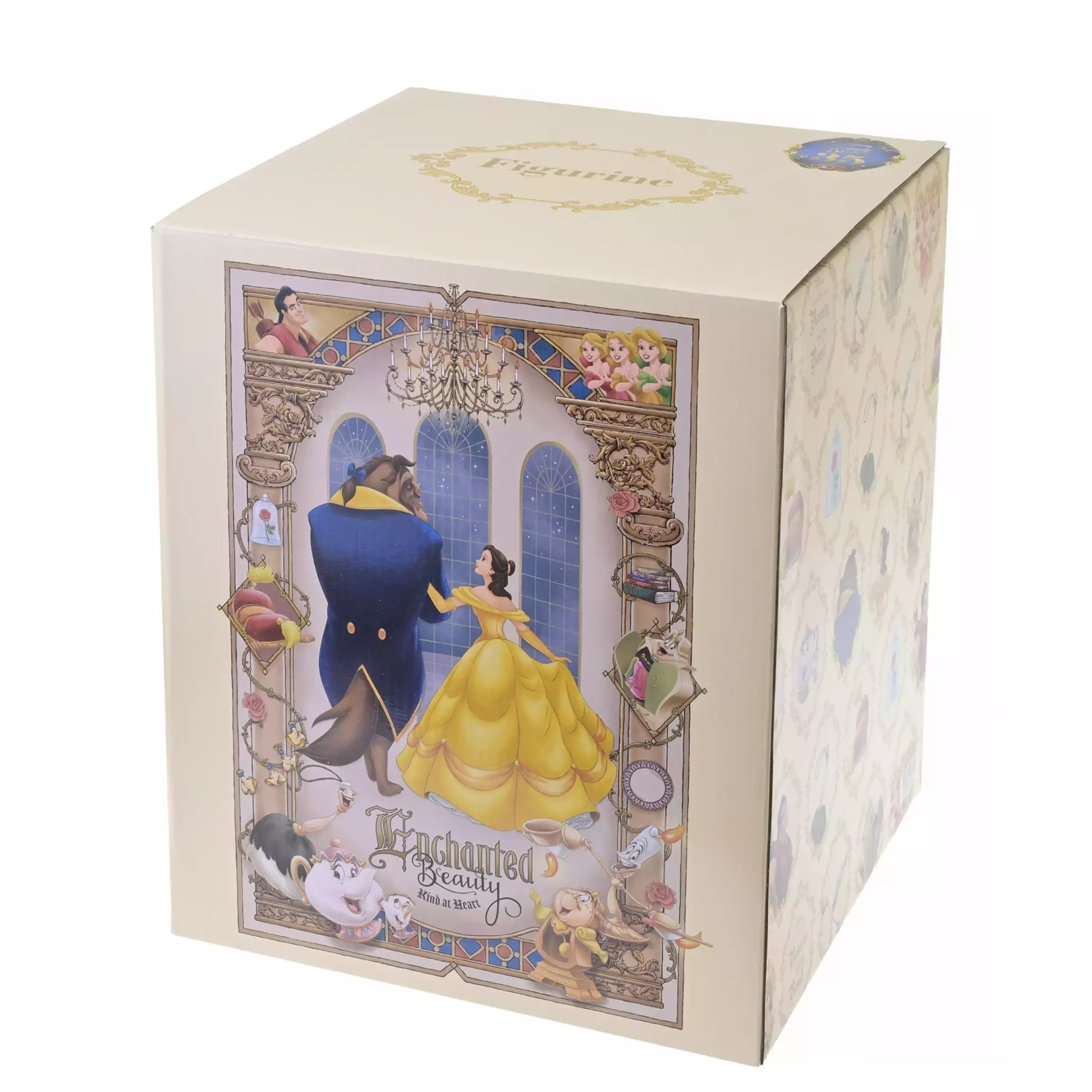🌸 【預訂】Lumiere & Cogsworth Figure - DISNEY ANIMATION BEAUTY AND THE BEAST 35TH ANNIVERSARY