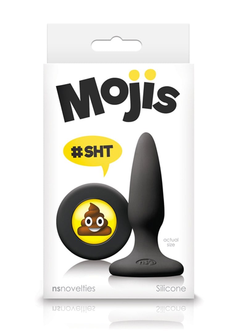 NS Novelties - Mojis SHT 迷你後庭塞 - 黑色 照片-2