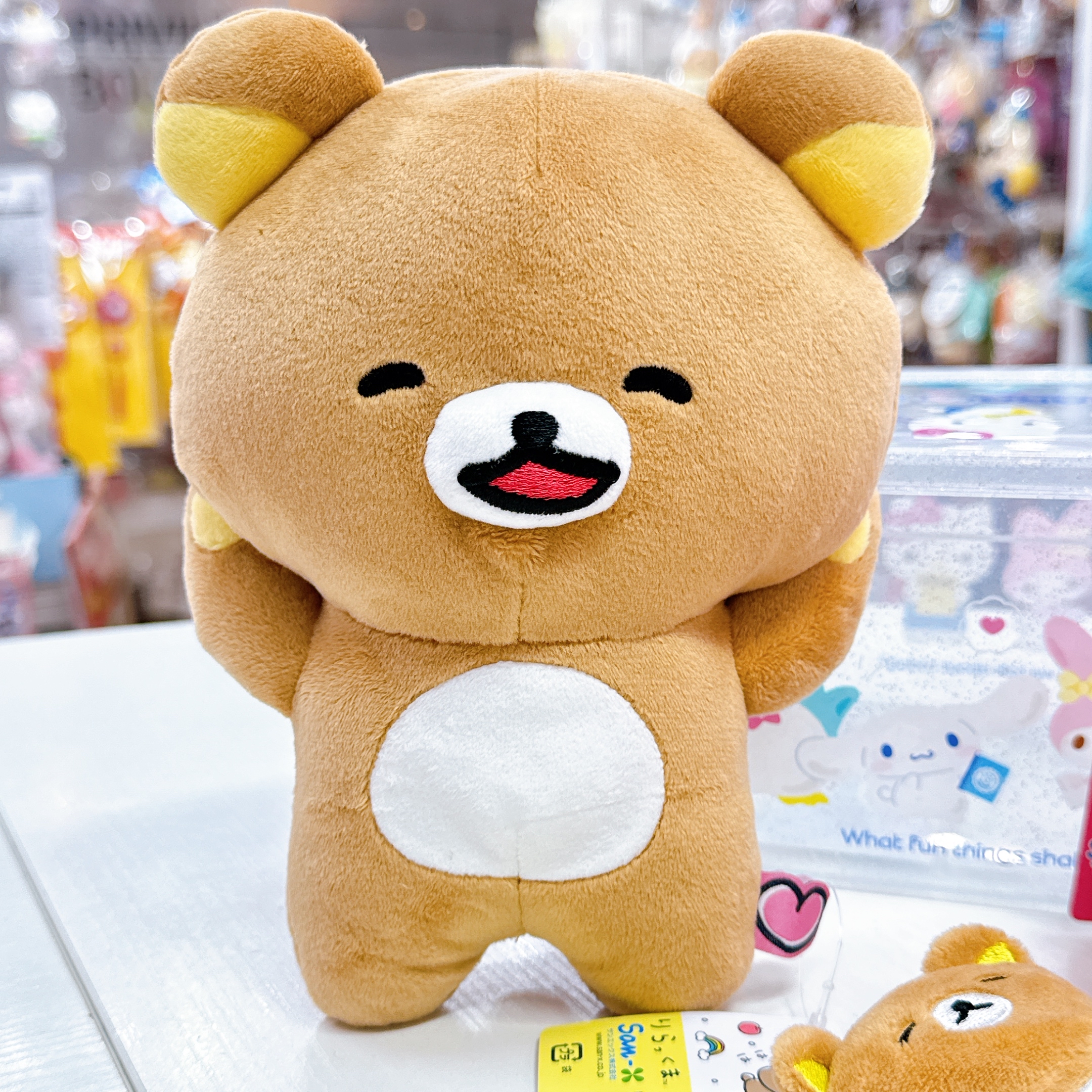 日本直送日本版鬆弛熊新款公仔公仔掛飾化妝袋原子筆