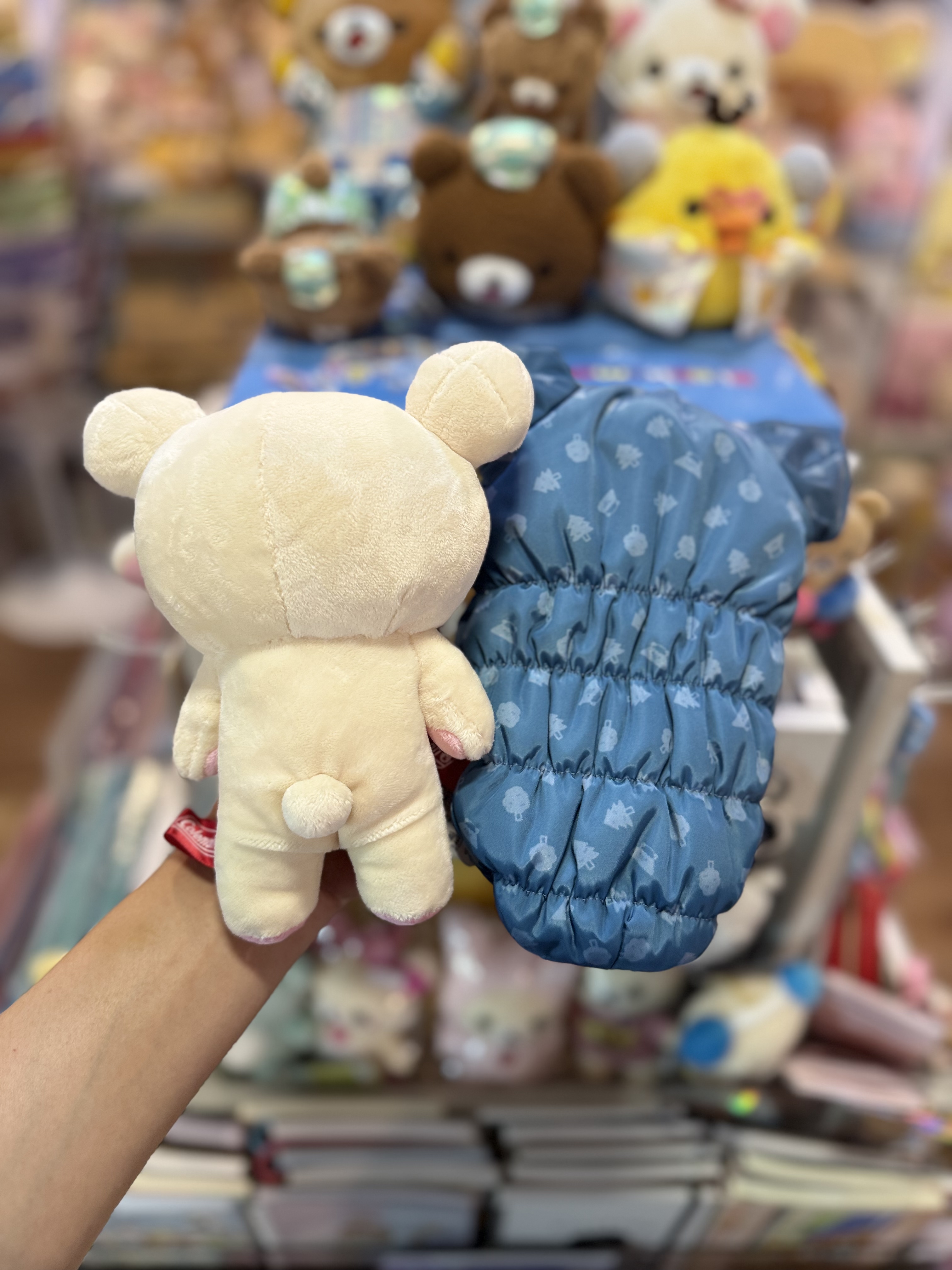 《現貨》全新日本專店限定 rilakkuma  x Coleman 睡袋公仔