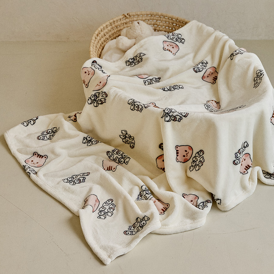 DOTTODOT 極細纖維毛絨毯子 