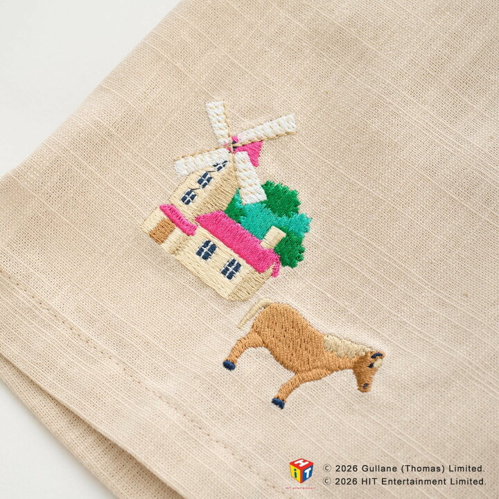 🇯🇵預訂 日本直送🇯🇵Petit Main x Thomas湯瑪士小火車系列兩色刺繡貼花梭織布短袖恤衫