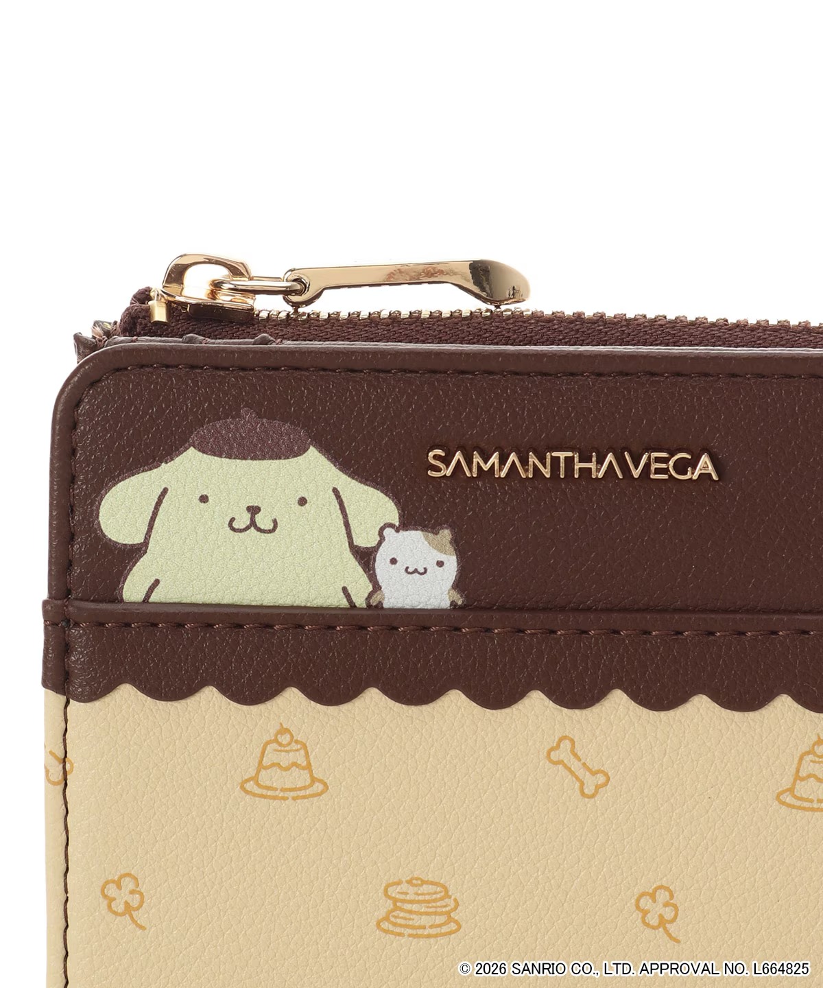 🌸 【預訂】Folding Wallet-SAMANTHAVEGA x Pompompurin 