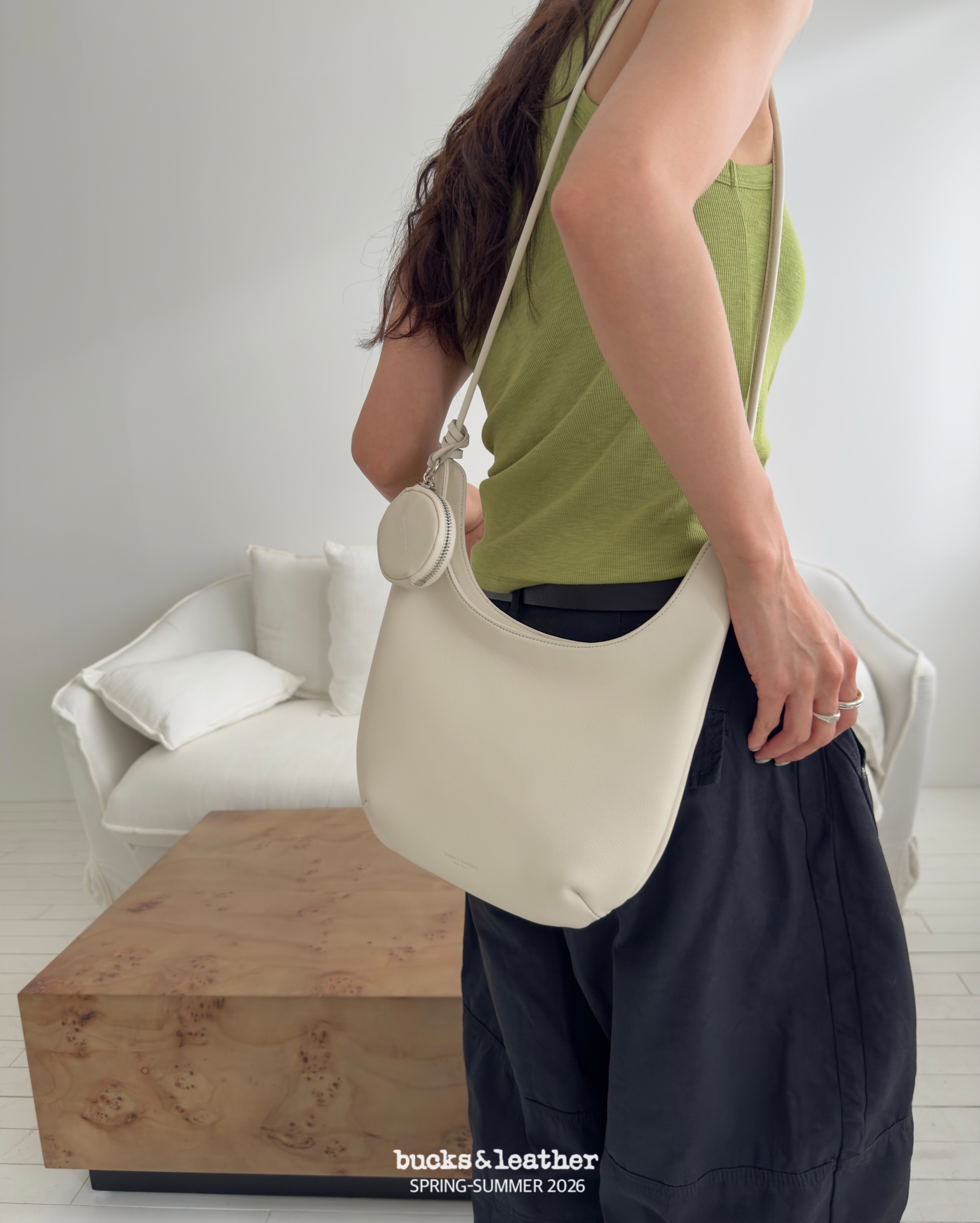 【26SS 】預訂_Mono Bag By Bucks & leather