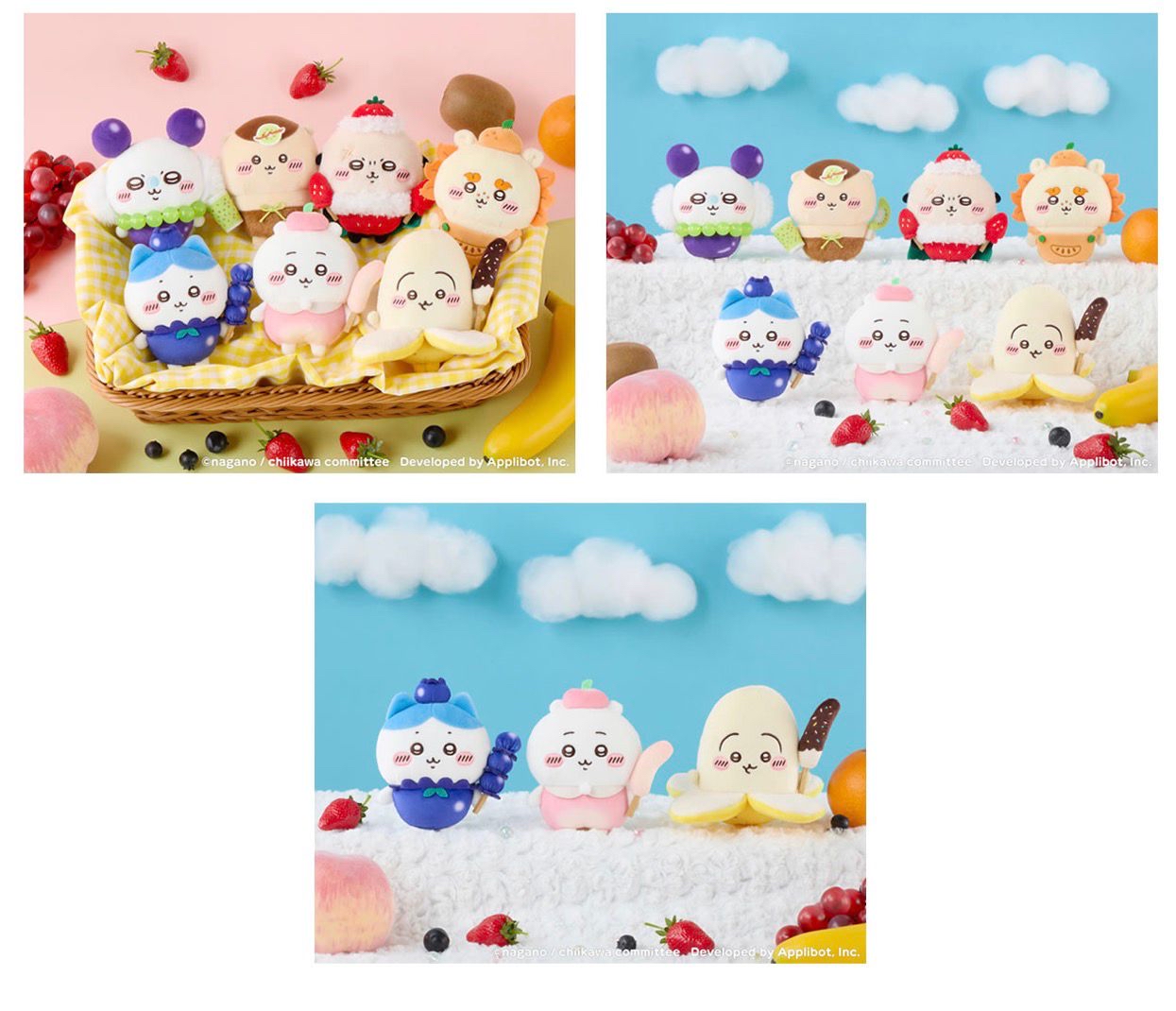 四月連線貨品 - 日本chiikawa 水果系列精品