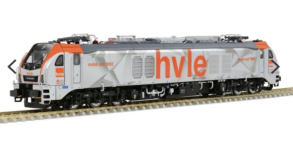 Sudexpress HO-scale Dual Mode Locomotive (DCC Digital Sound & Functional Pantographs)