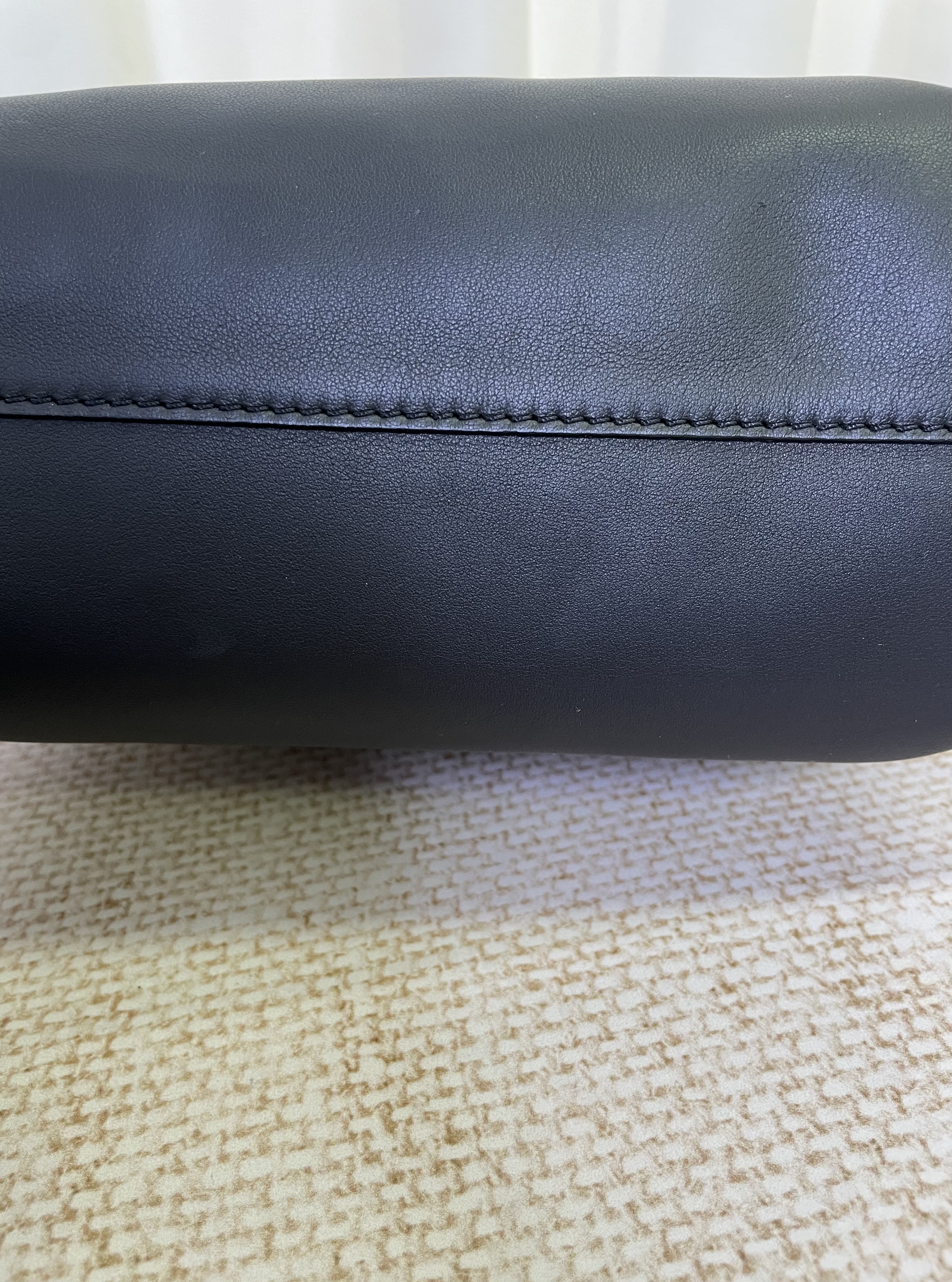 Pre-owned Loewe Flamenco clutch mini (black) / Product Code: 26031004