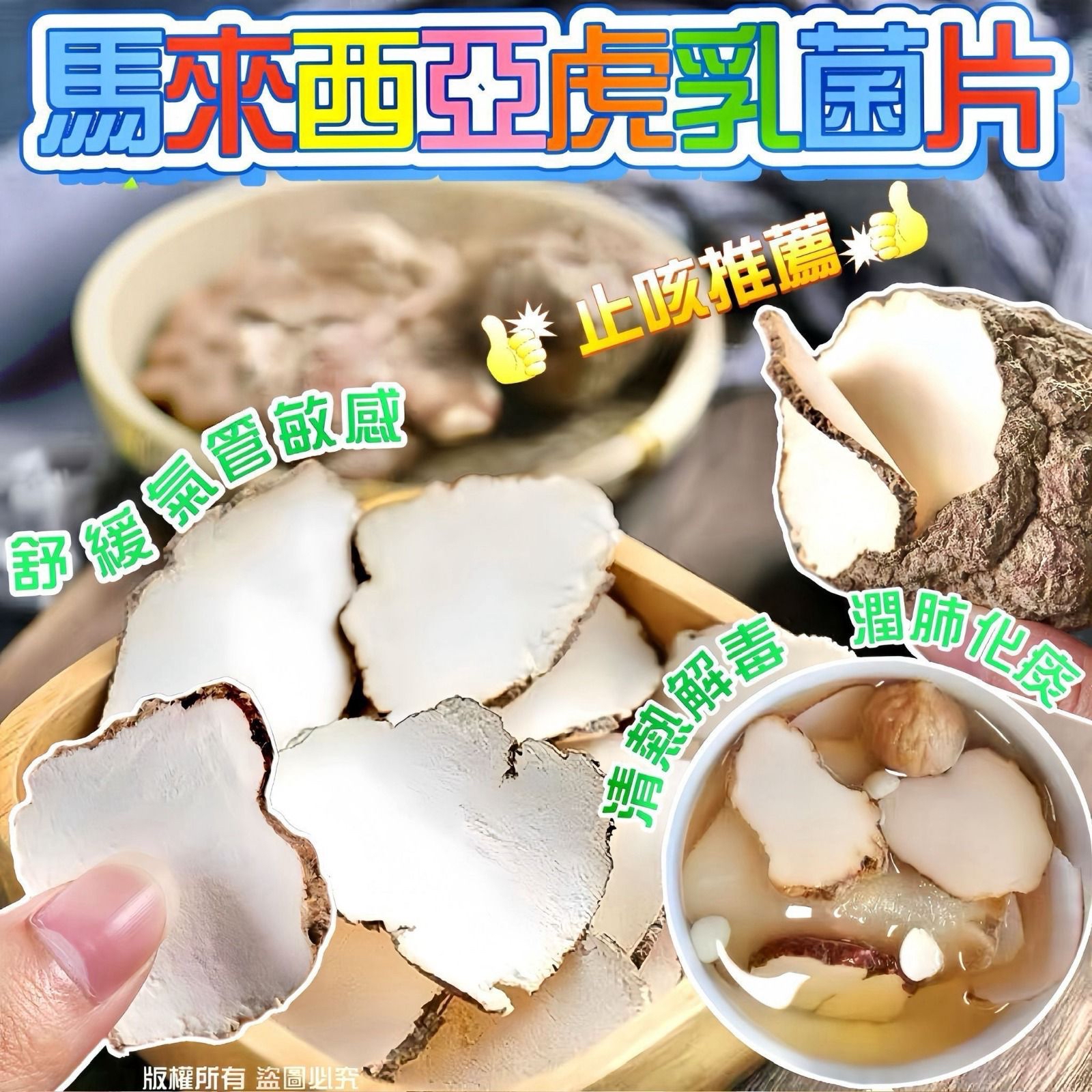 馬來西亞虎乳菌片200G