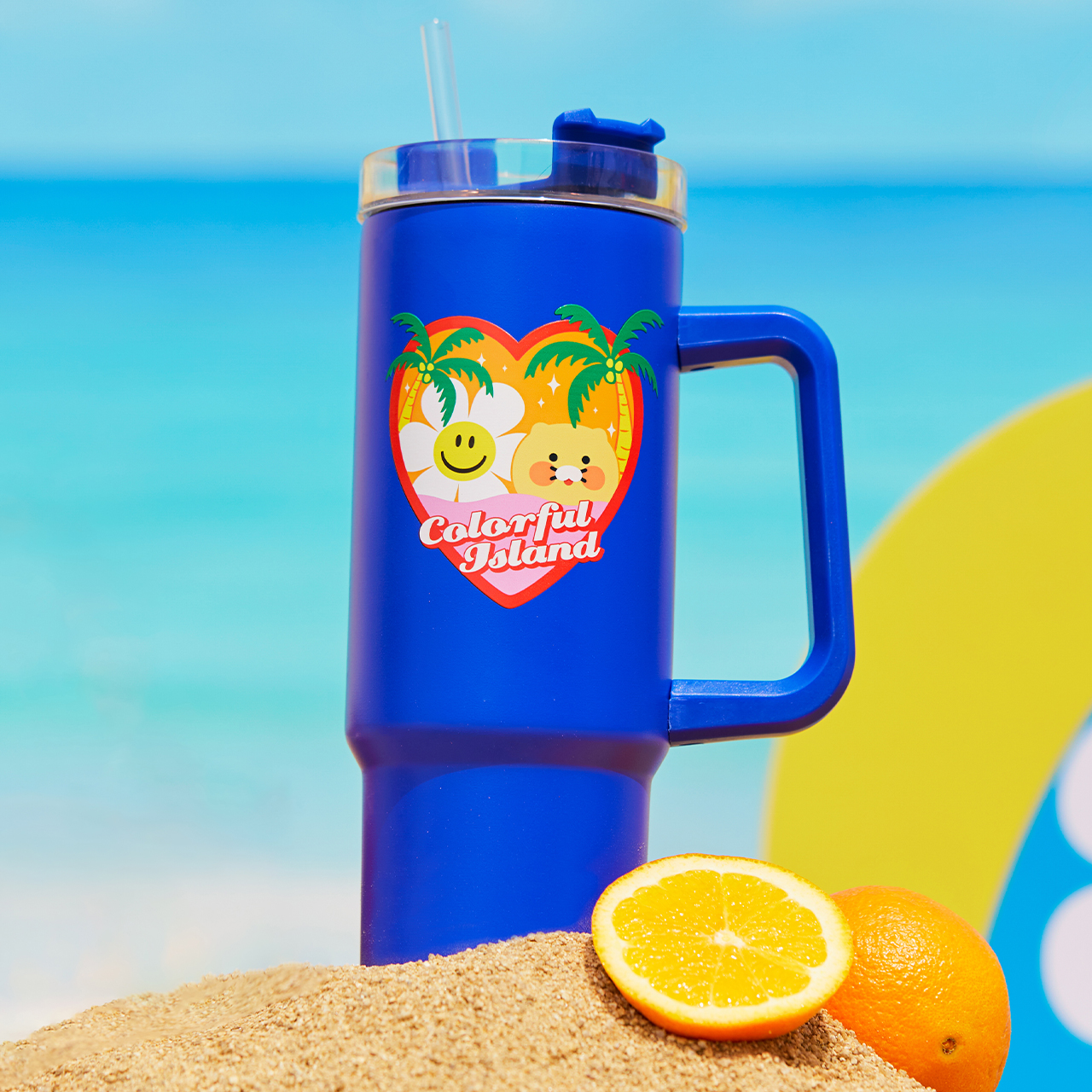 Wiggle Wiggle × Kakao Friends | 940ml Tumbler 
