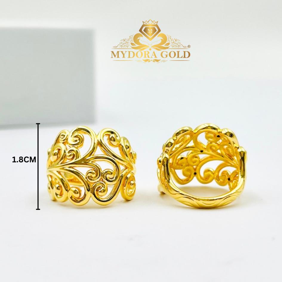 MYDORA Cincin Tiara Jawa Klasik (5G) l EMAS 916/22K