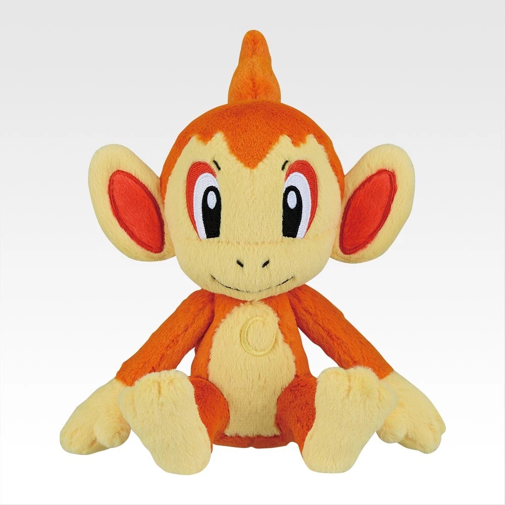 【F賞】Pokémon 30th ANNIVERSARY vol.1 一番賞神奧地區即將離開的寶可夢毛公仔 - 小火焰猴